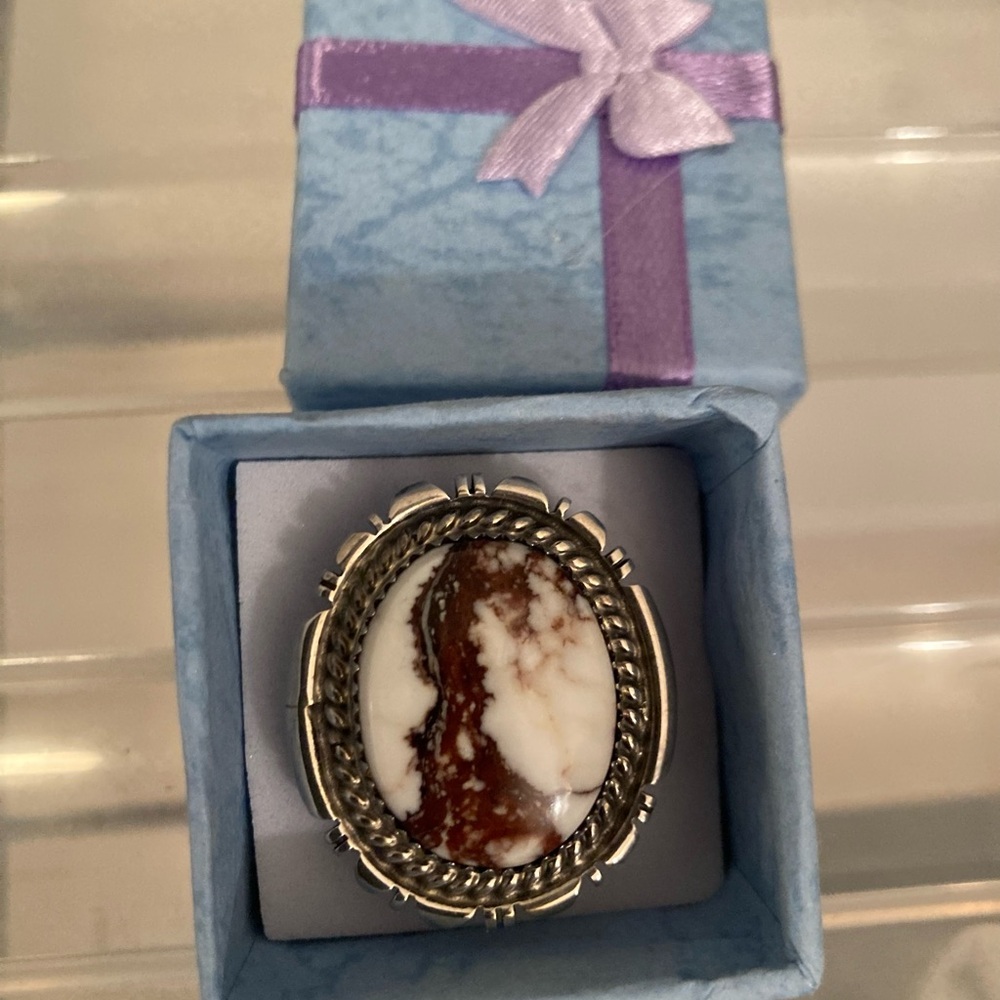 Native American Najavo Wild Horse Ring